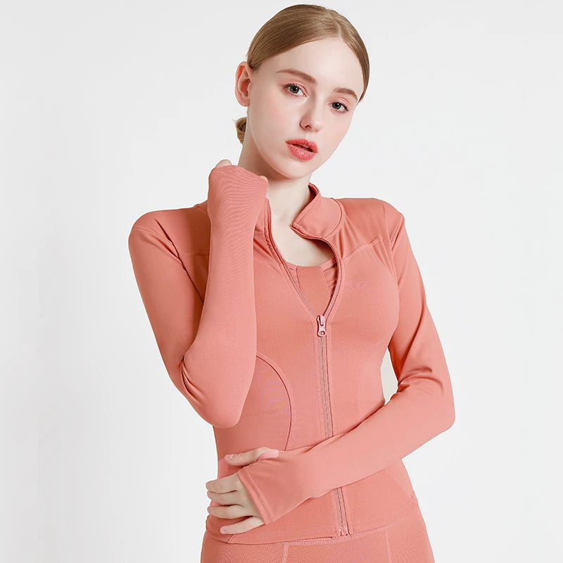 Fitness and Yoga Zip Jacket