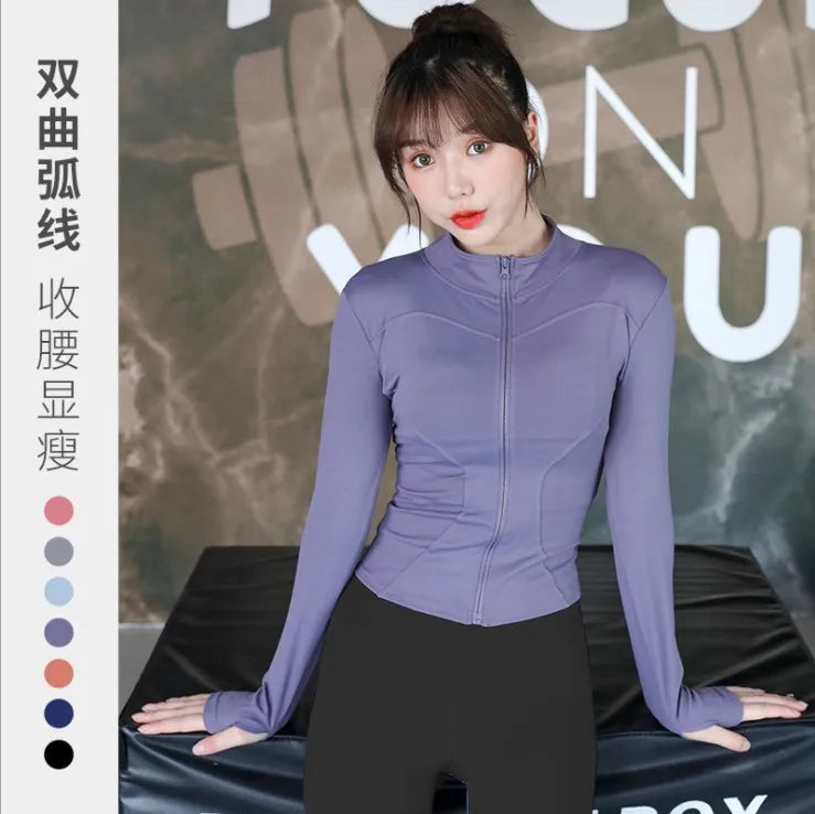 Fitness and Yoga Zip Jacket