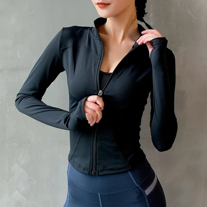 Fitness and Yoga Zip Jacket