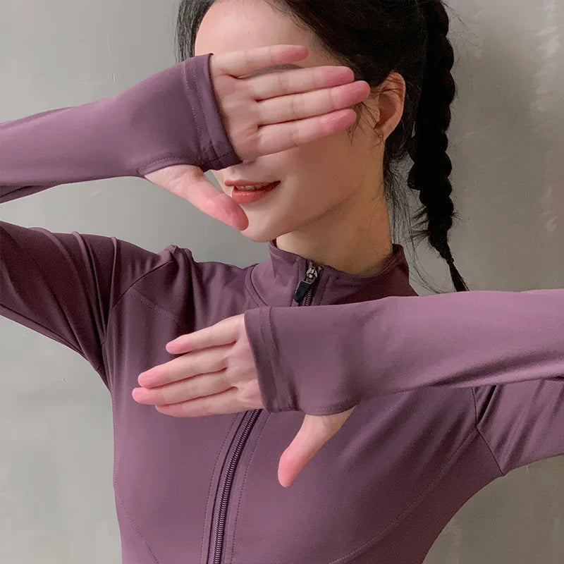 Fitness and Yoga Zip Jacket