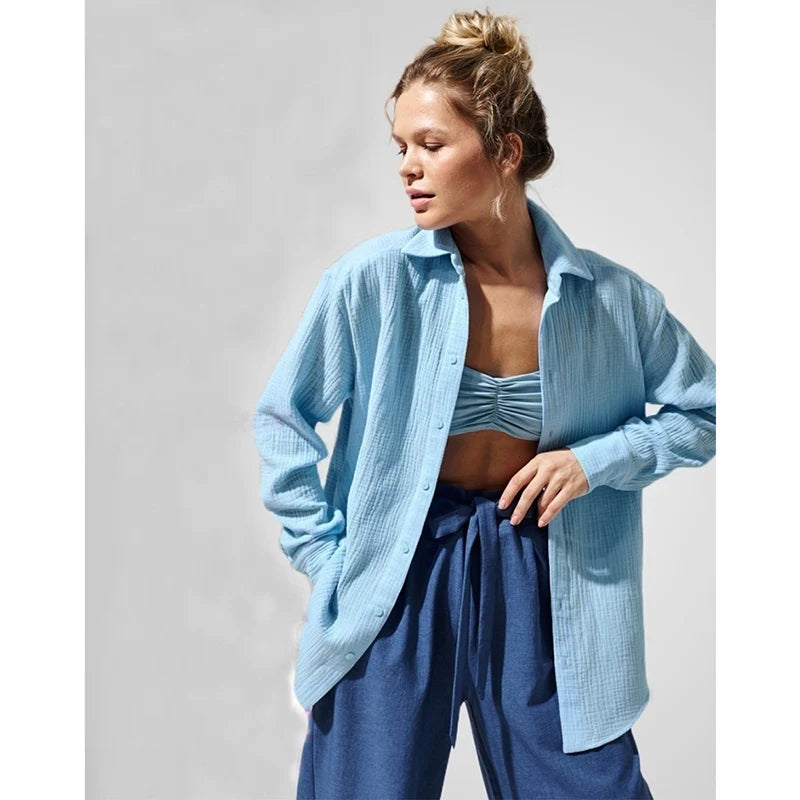 100% Cotton Long Sleeve Shirt