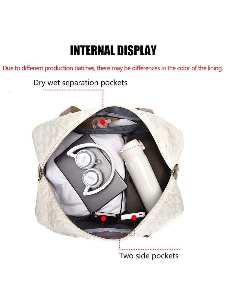 Large Capacity Lightweight Travel Duffel Bag