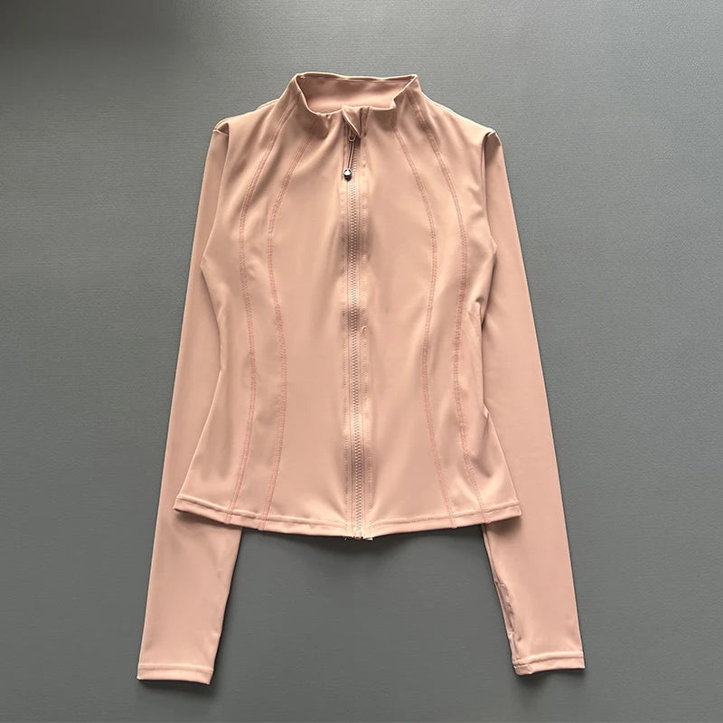 Windproof Fitted Yoga Jacket