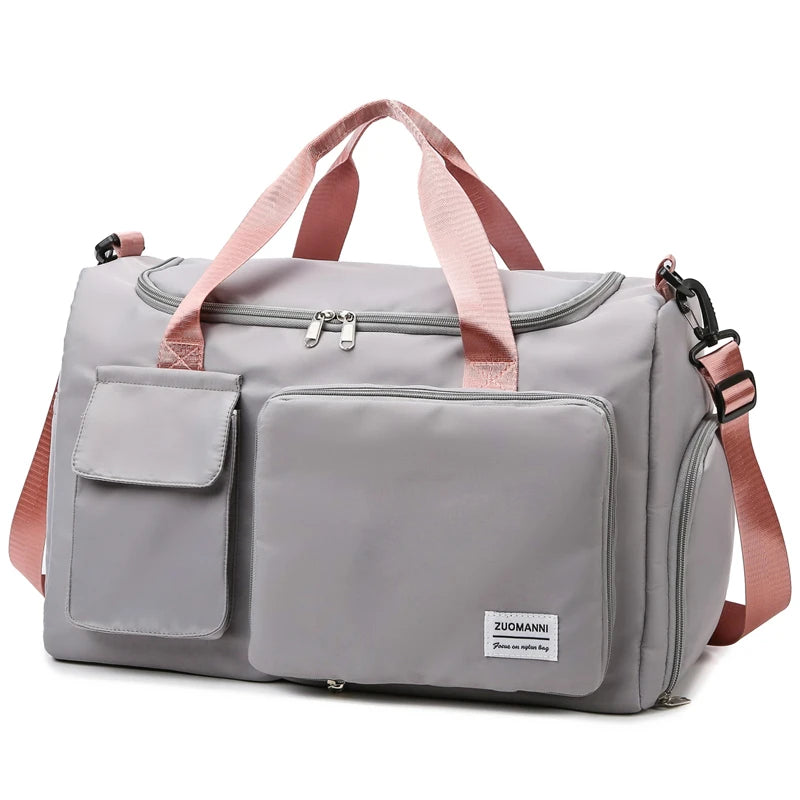 Large Capacity Weekender Overnight Duffle Bag