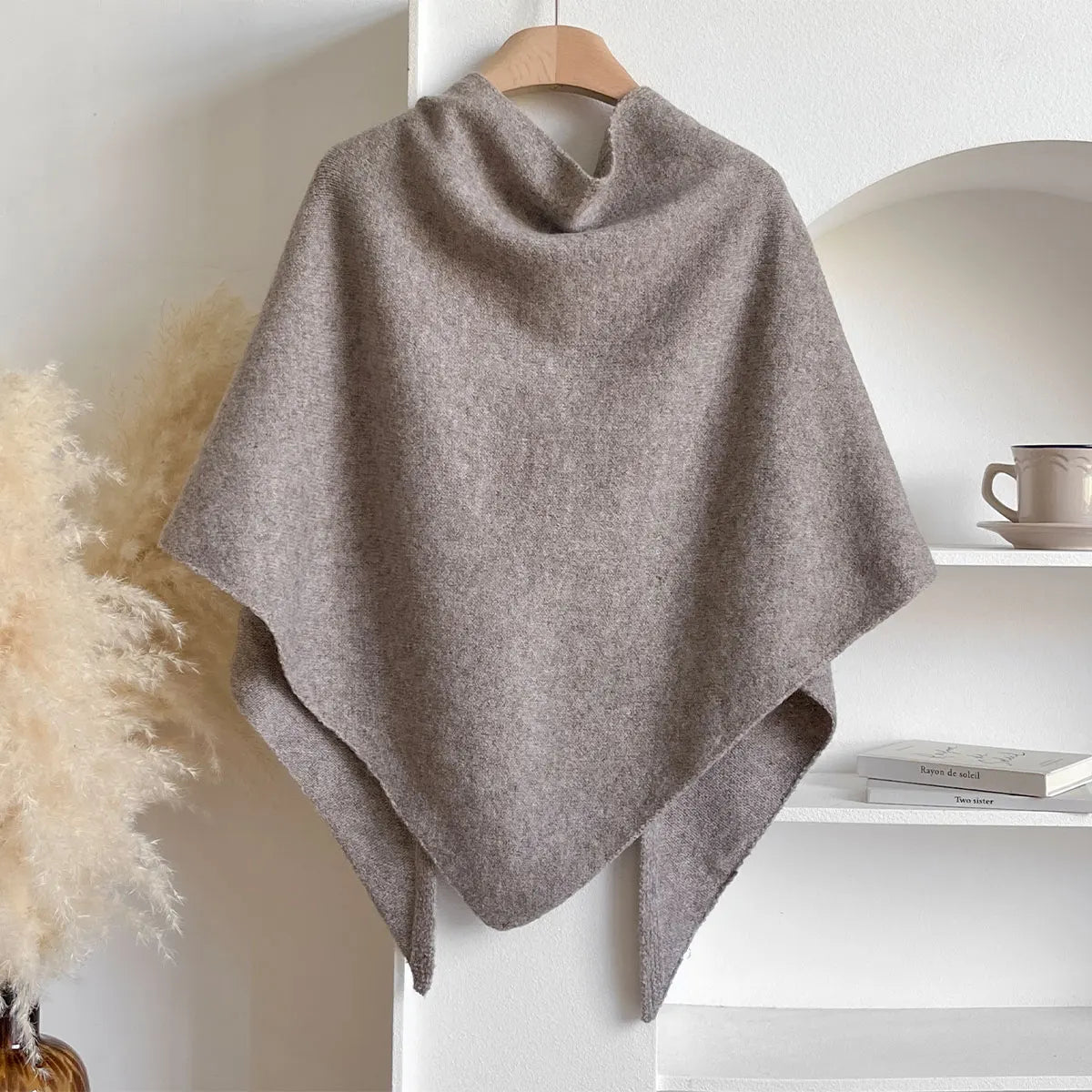 Solid Color Triangle Scarf