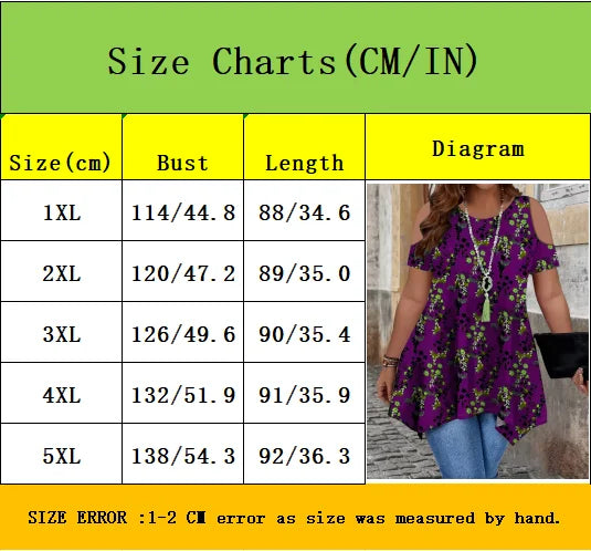 Plus Size Floral Top