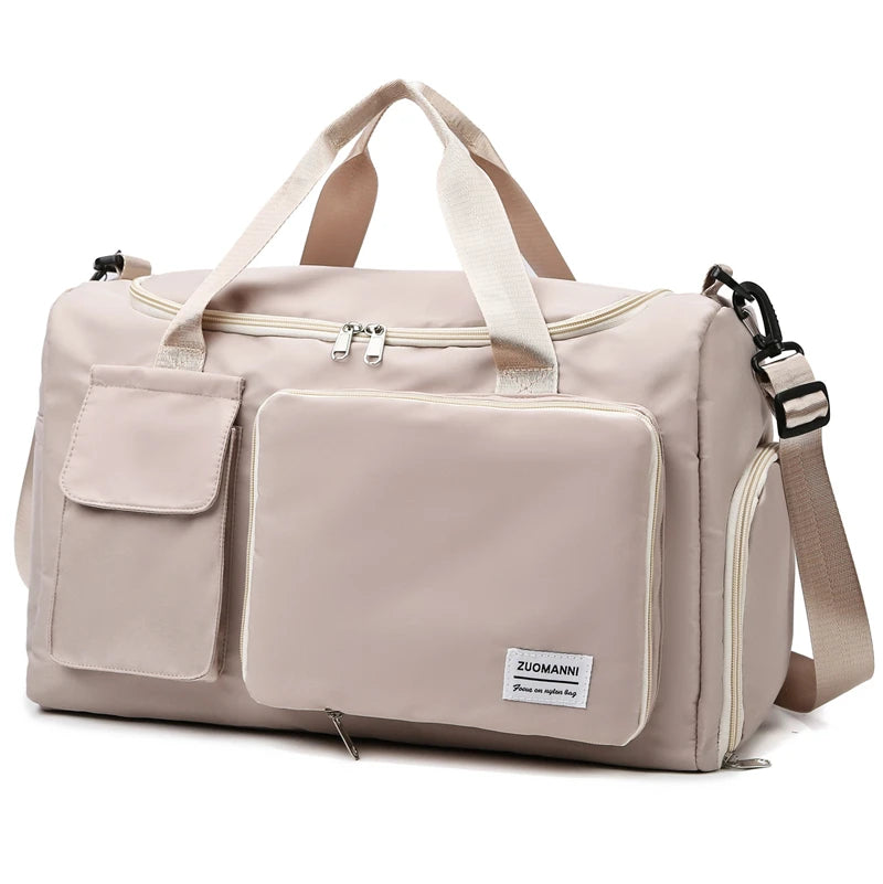 Large Capacity Weekender Overnight Duffle Bag
