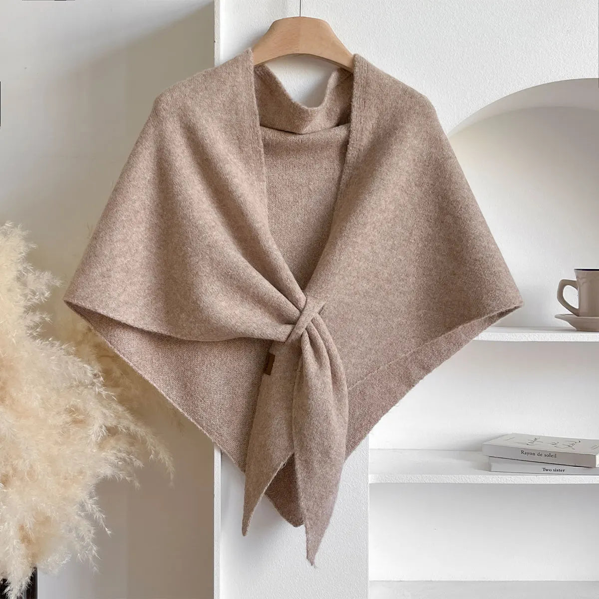 Solid Color Triangle Scarf