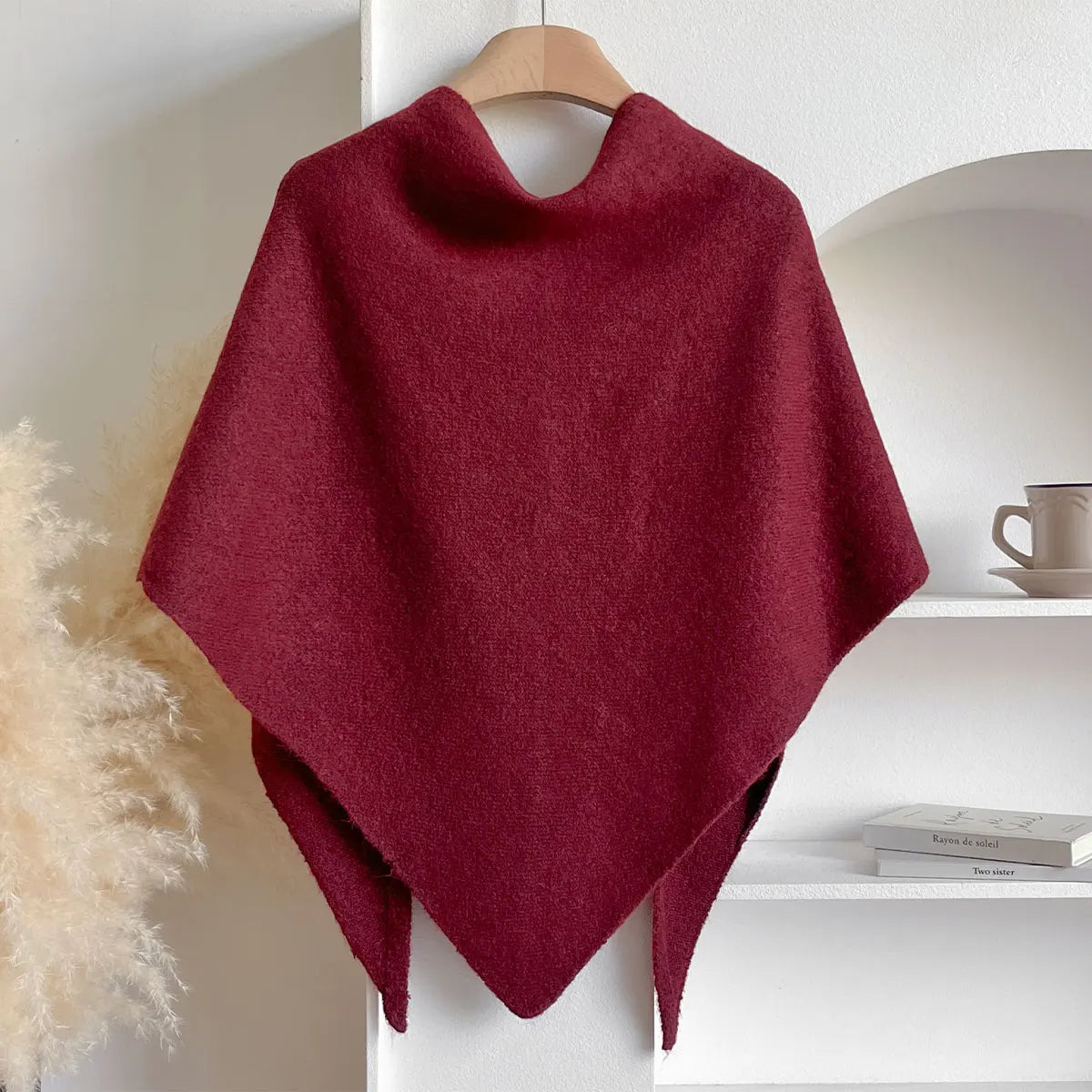 Solid Color Triangle Scarf