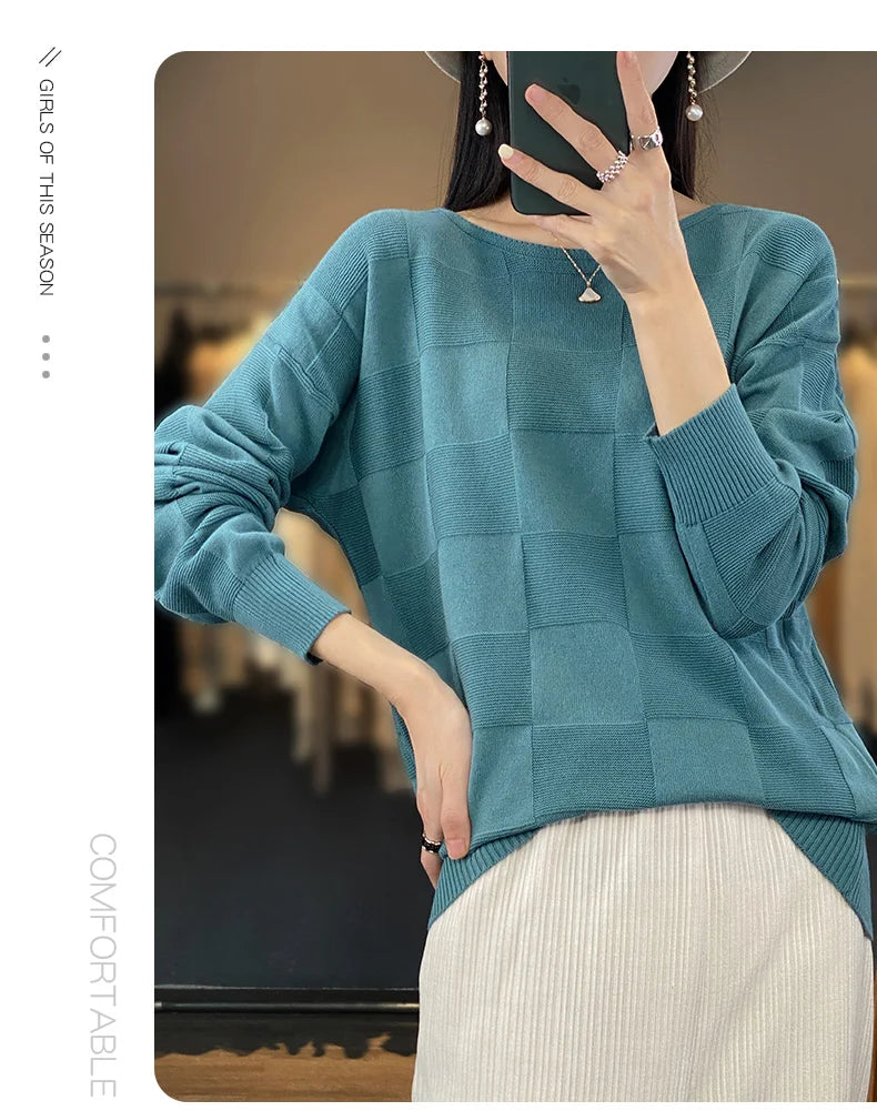 100% Cotton Pullover Sweater