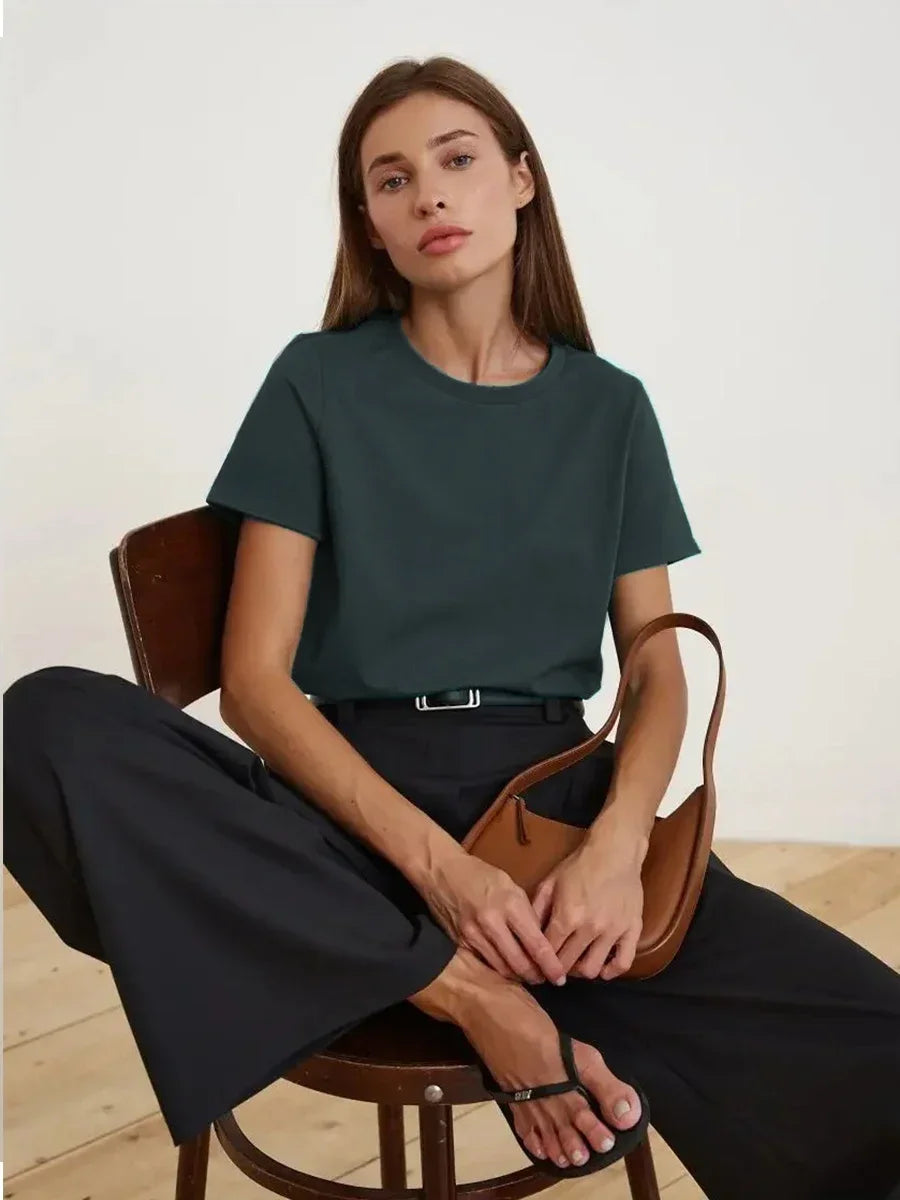 Bornladies 100% Cotton Women's T-shirt