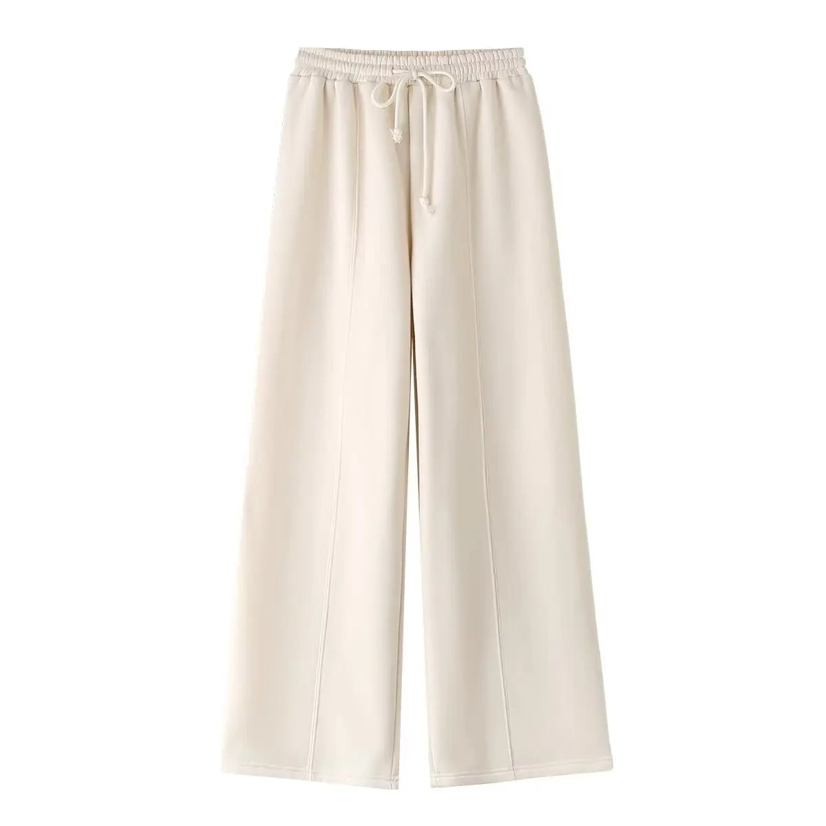 TRAFZA  Fall 2-Piece Bomber Jacket And Wide Leg Pants