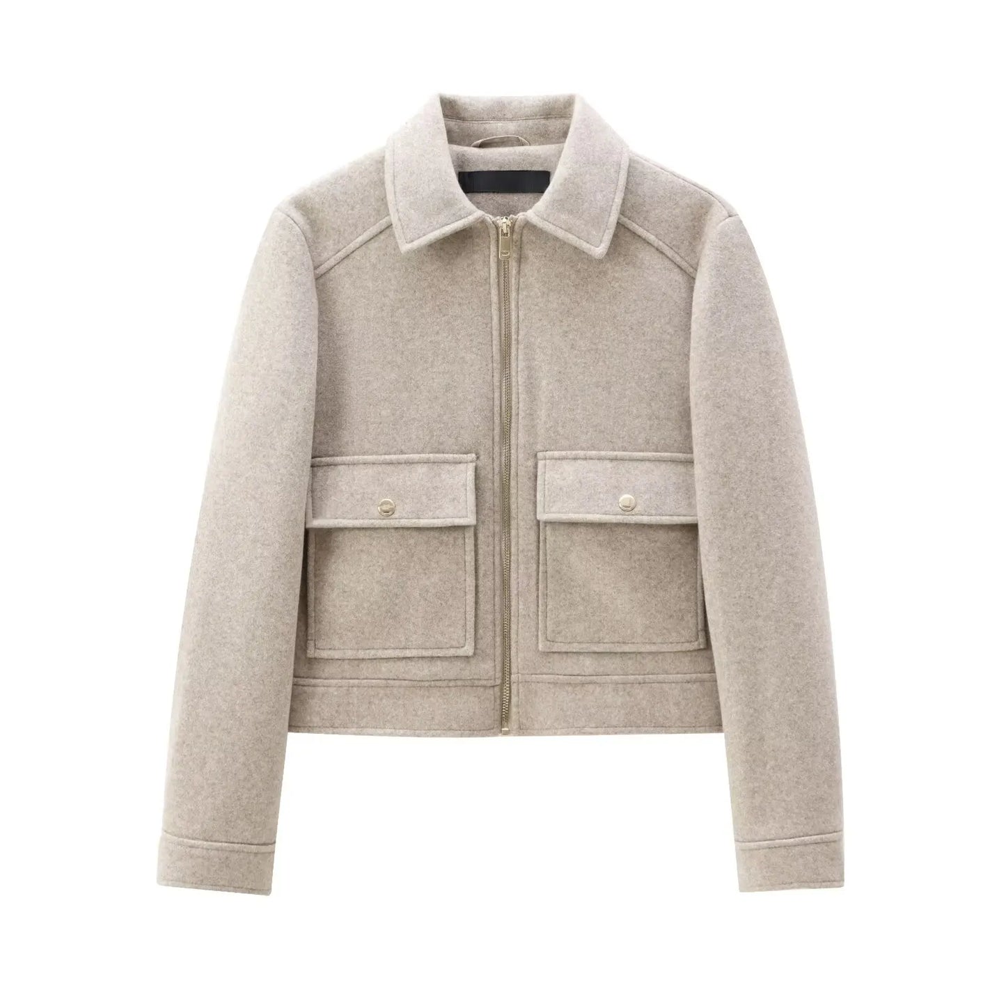 Winter Long Sleeve Zipper Jacket