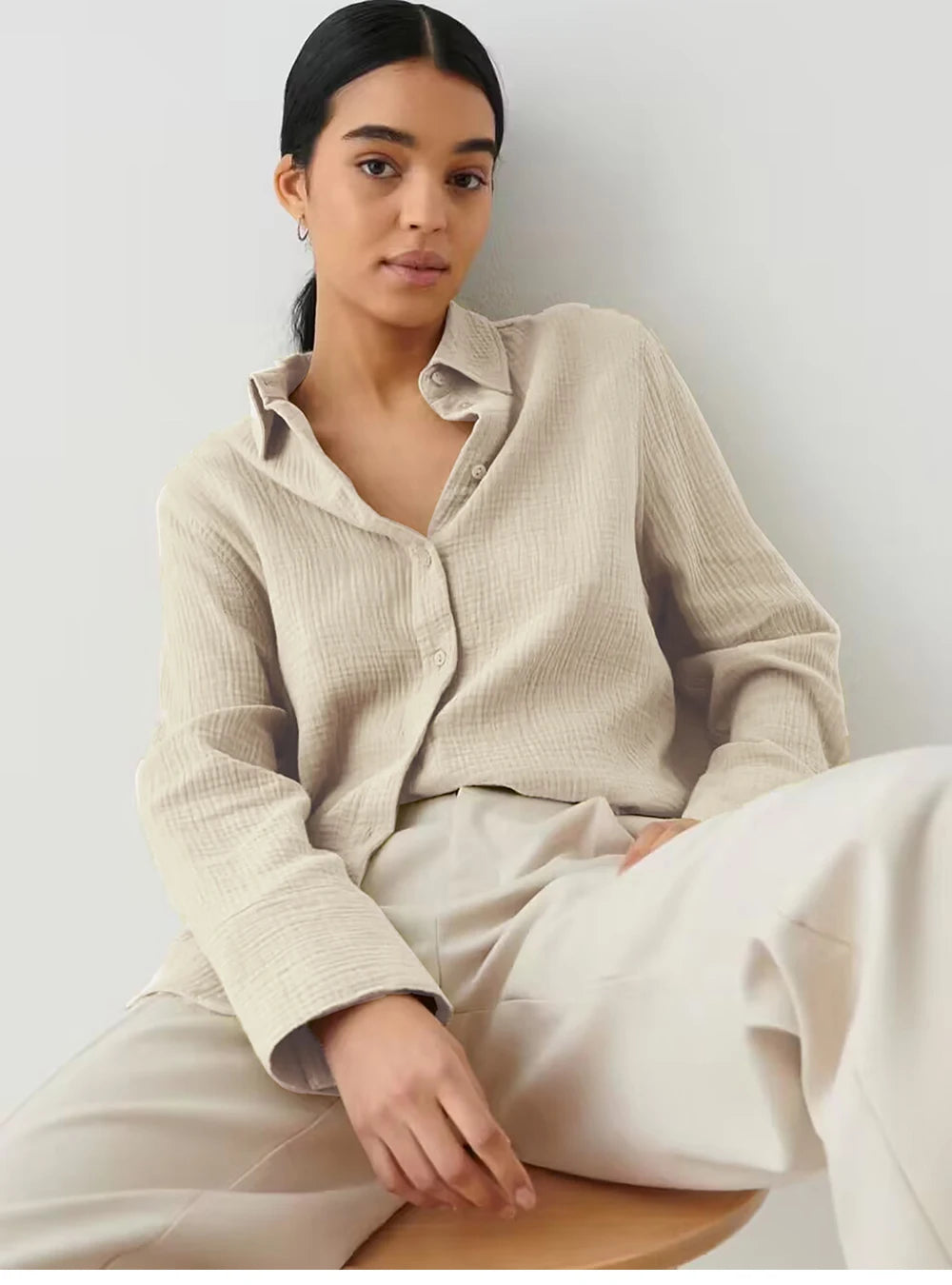 100% Cotton Long Sleeve Shirt