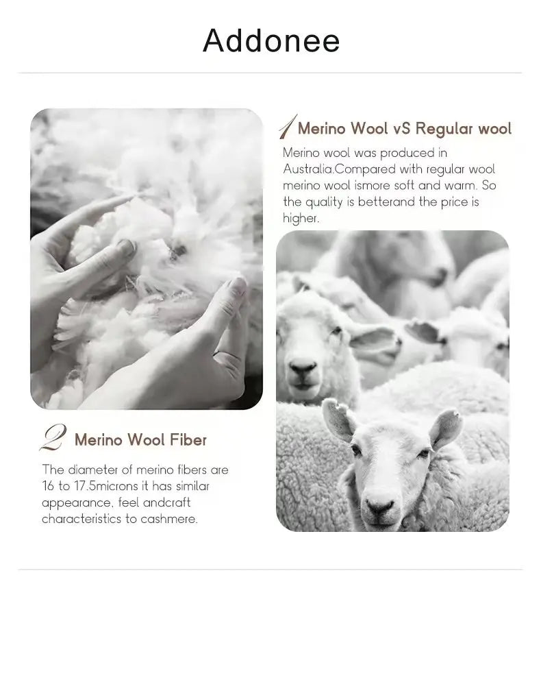 100% Merino Wool Sweater