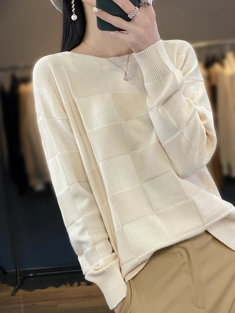 100% Cotton Pullover Sweater