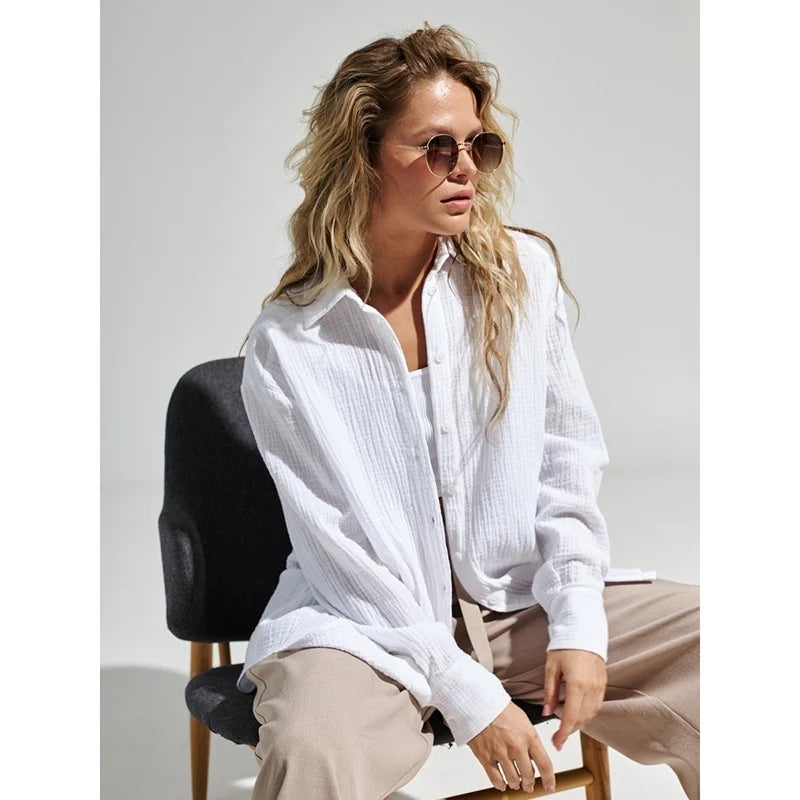 100% Cotton Long Sleeve Shirt