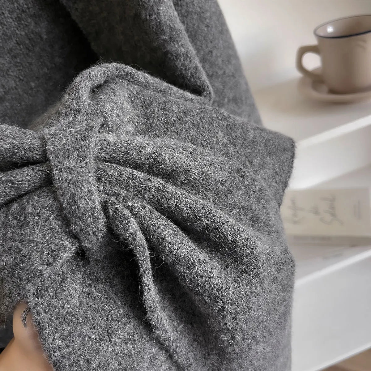 Solid Color Triangle Scarf