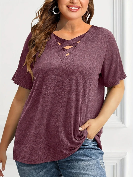 Plus Size Women's T shirt