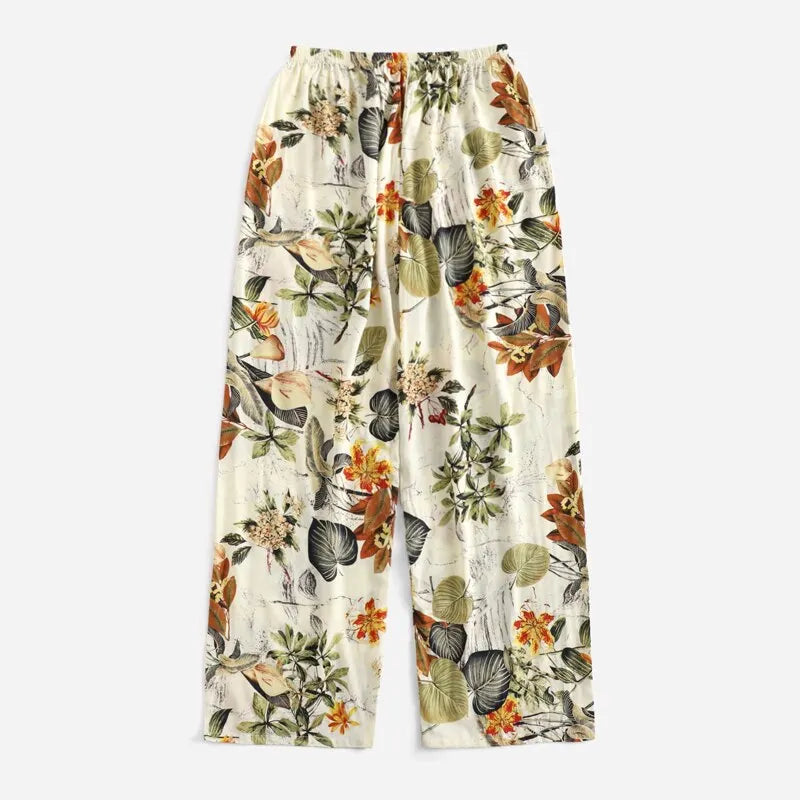 Women Casual Loose Wide Leg Cozy Pants