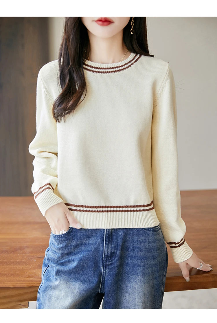 100% pure cotton sweater