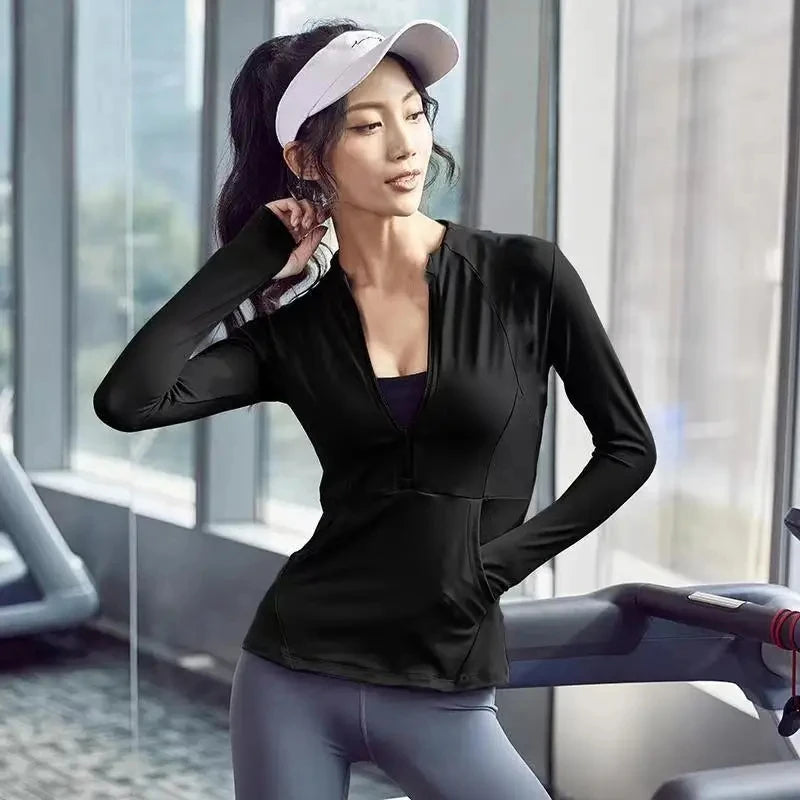 Fitness and Yoga Zip Jacket
