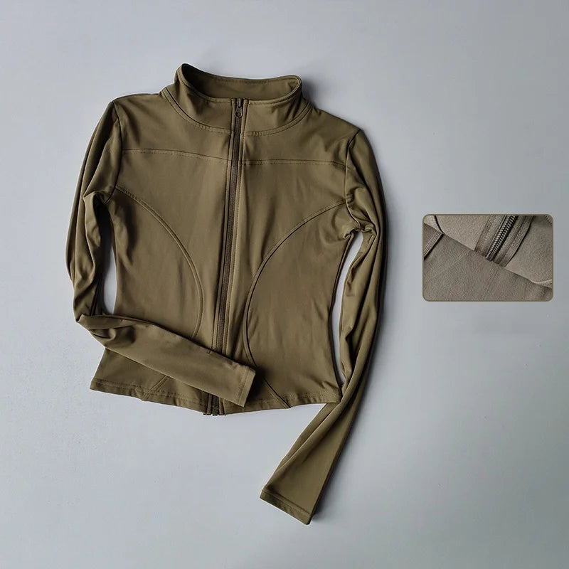 Women’s Slim Fit Quick-Dry Yoga Jacket