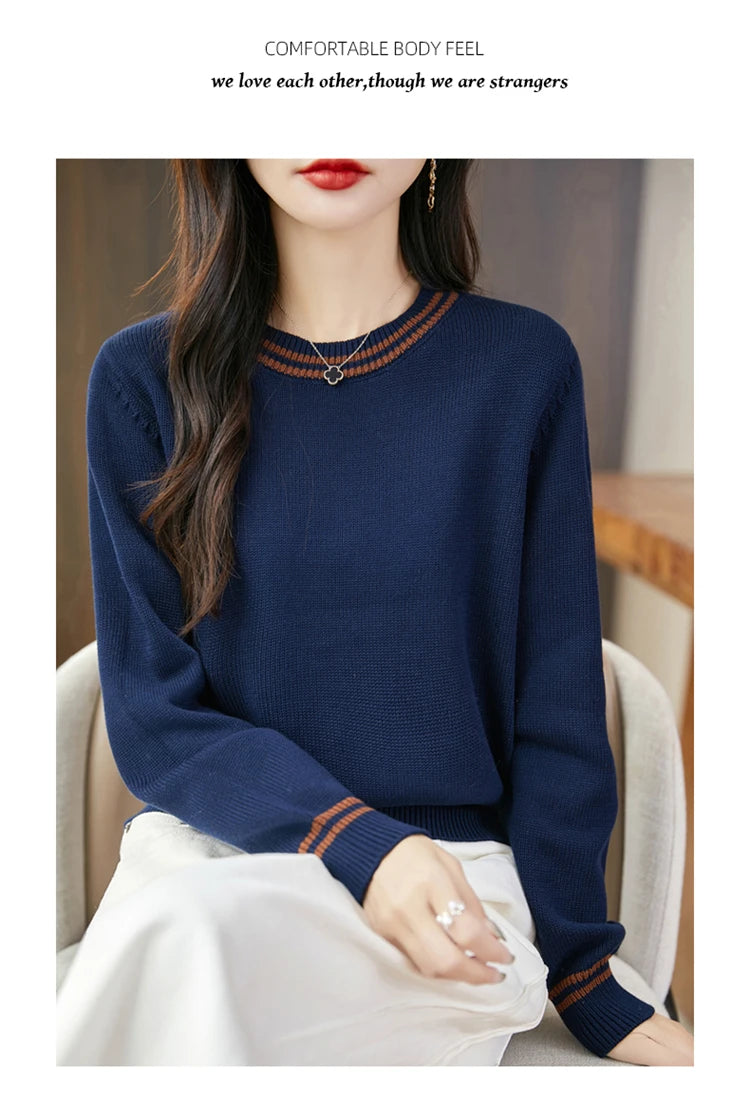 100% pure cotton sweater