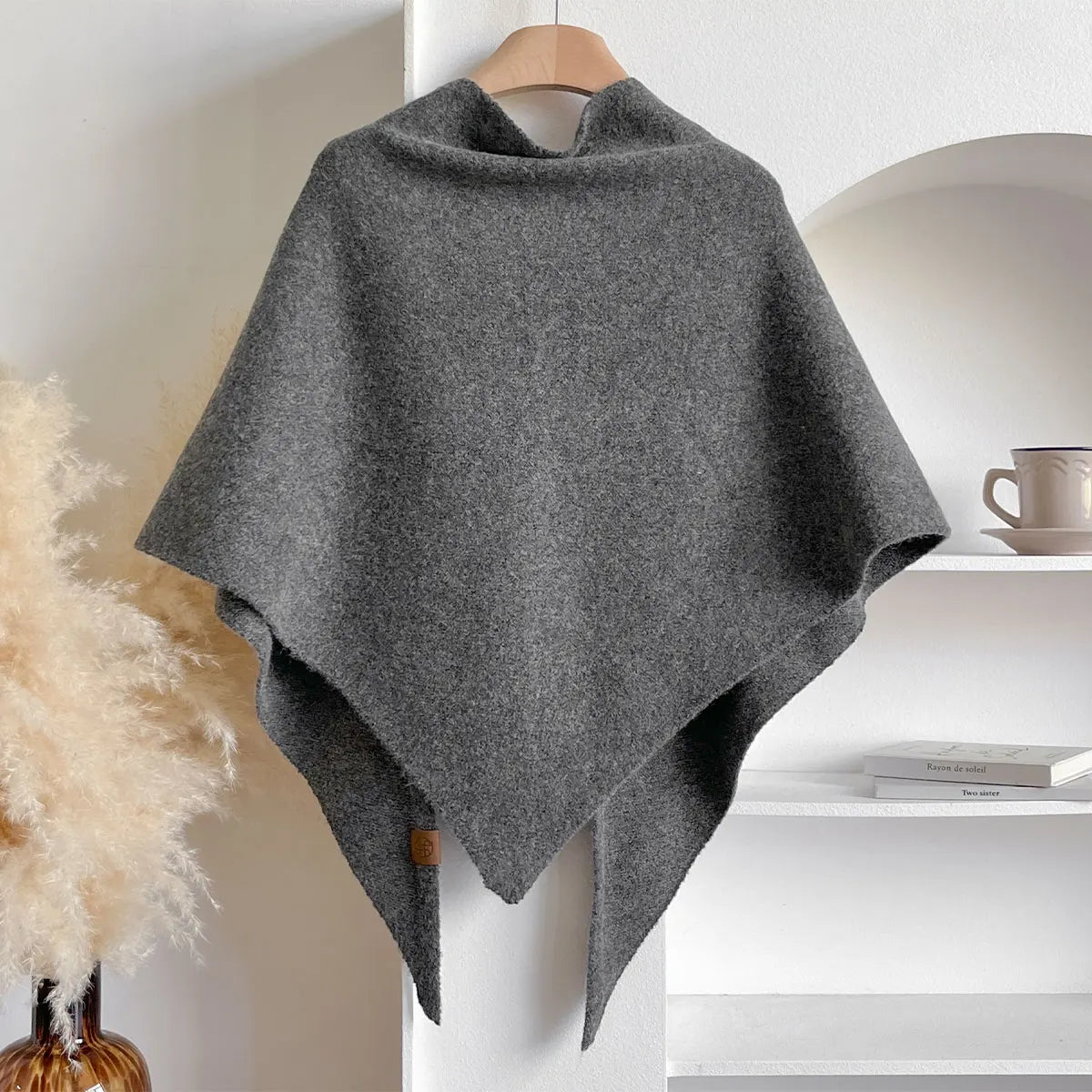 Solid Color Triangle Scarf