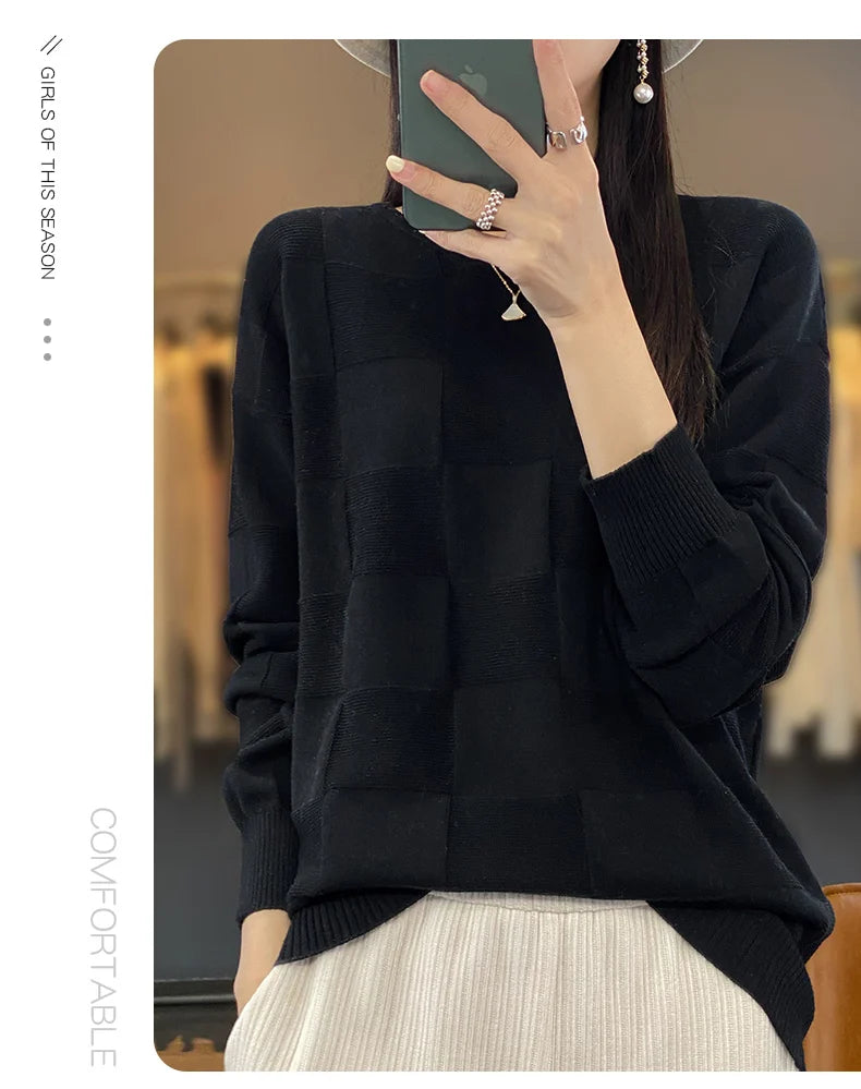 100% Cotton Pullover Sweater