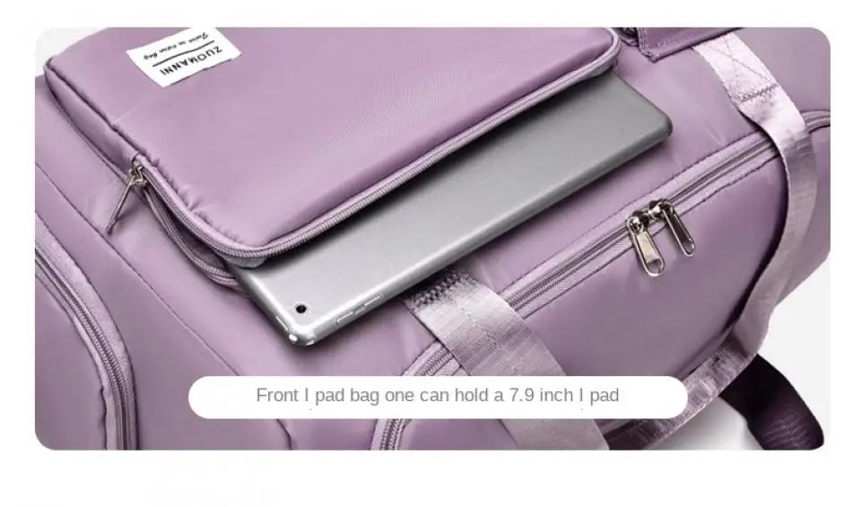 Large Capacity Weekender Overnight Duffle Bag