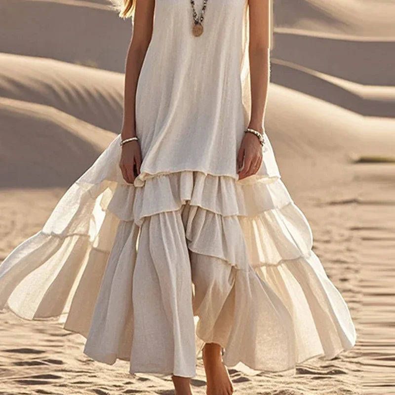 Cotton / Linen Long Dress
