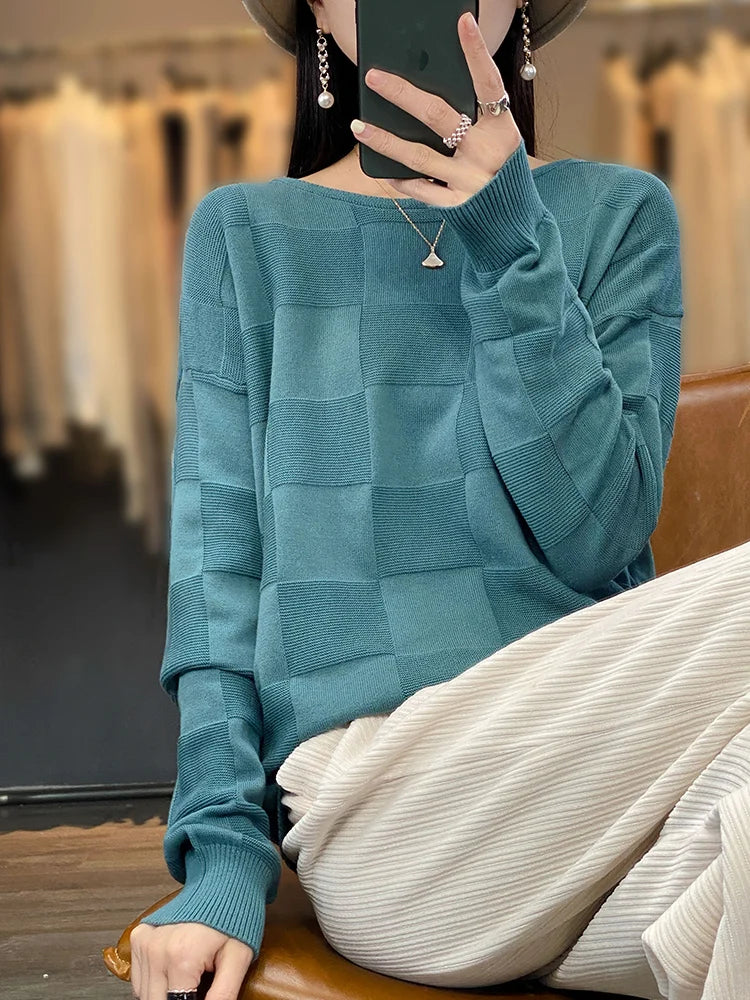 100% Cotton Pullover Sweater