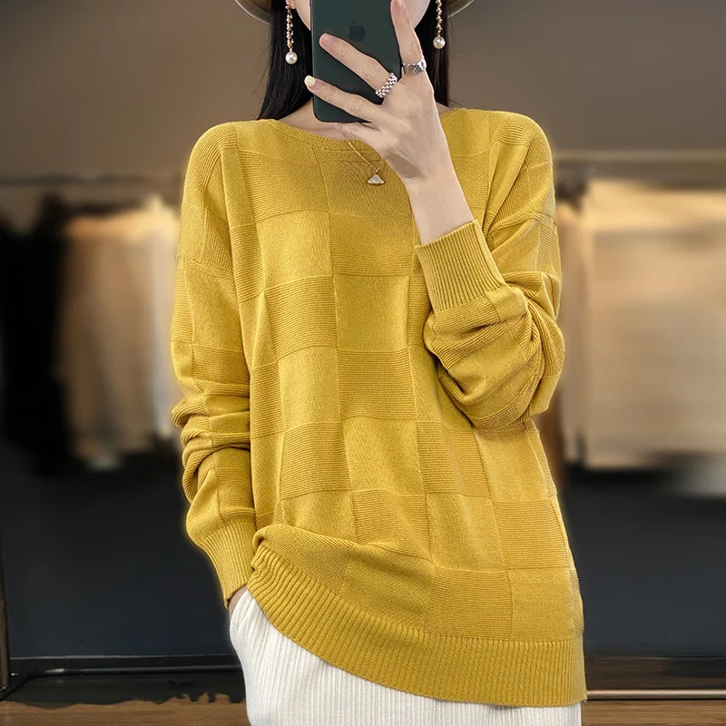 100% Cotton Pullover Sweater