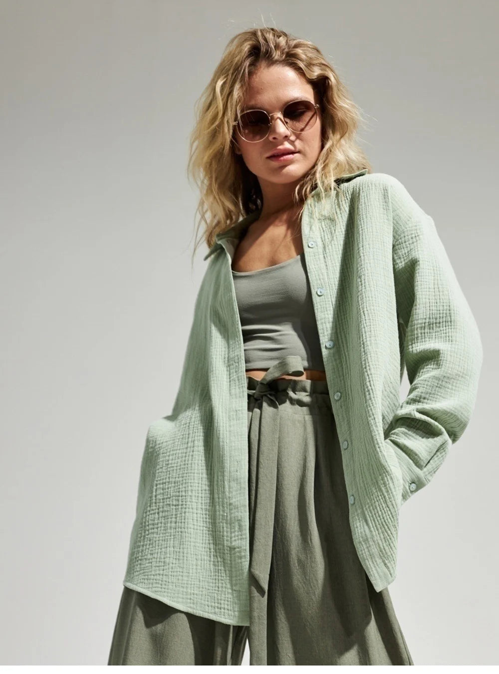 100% Cotton Long Sleeve Shirt
