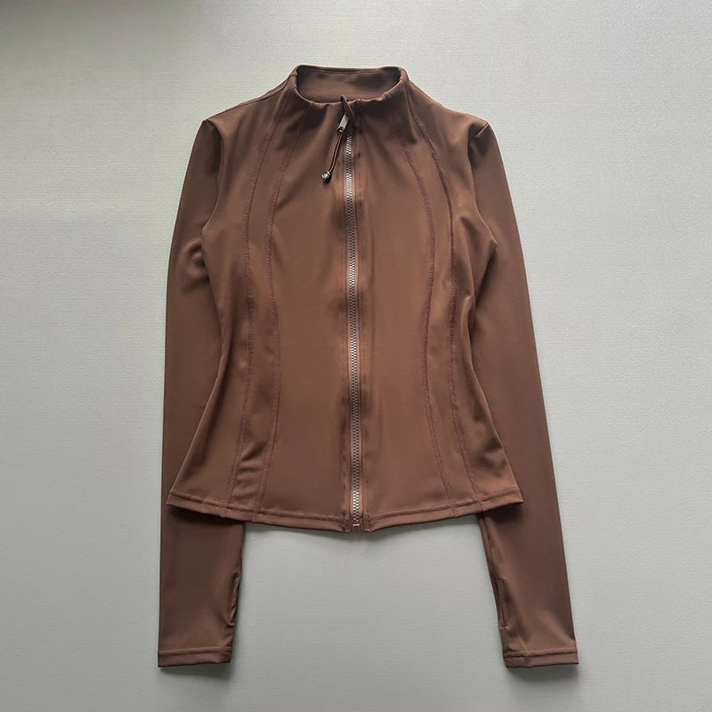 Windproof Fitted Yoga Jacket