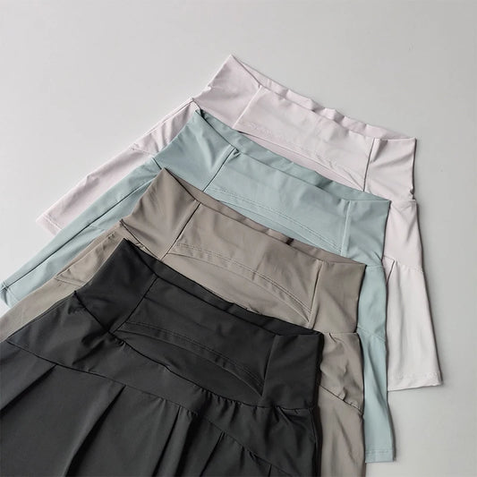 High Waisted Sports Short Skirt/skort