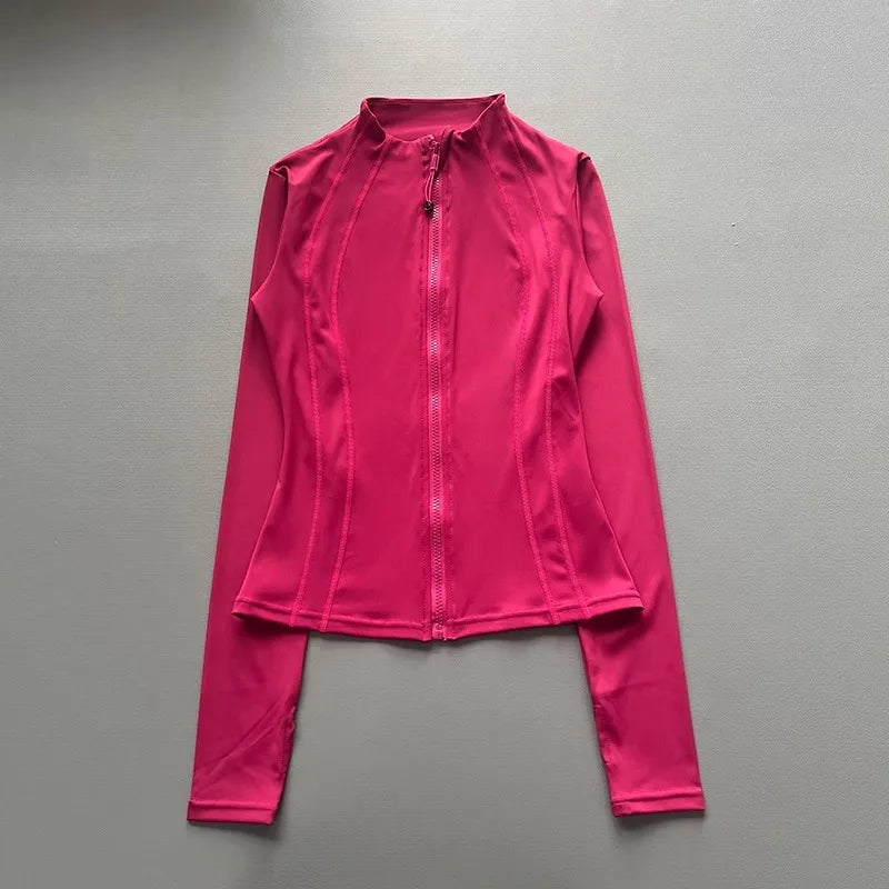 Windproof Fitted Yoga Jacket