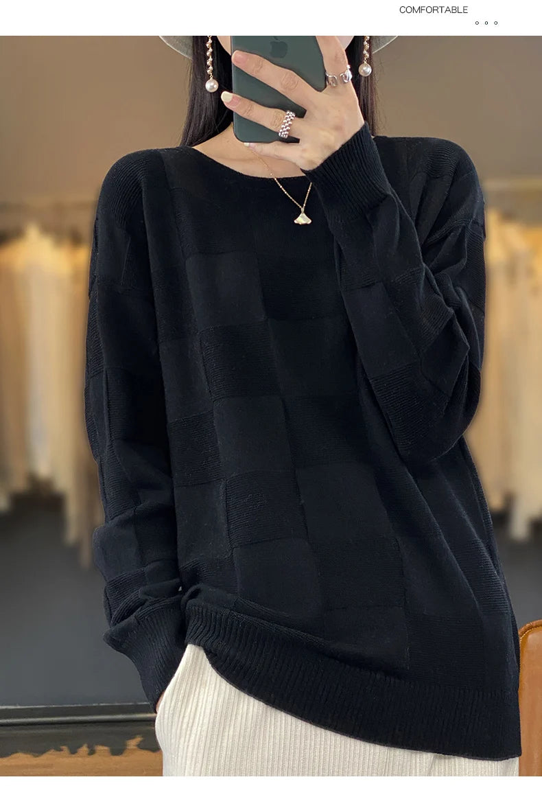100% Cotton Pullover Sweater