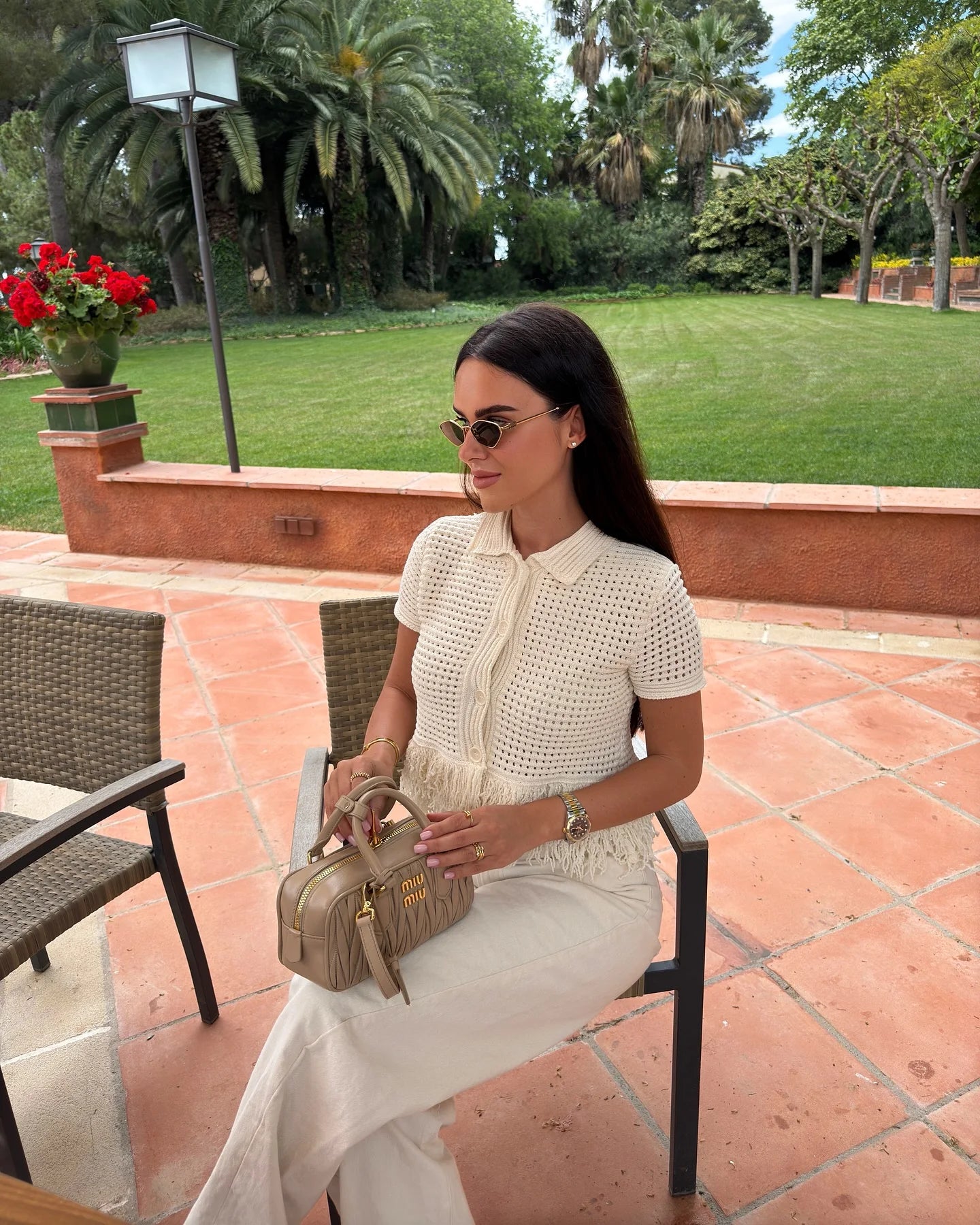 2 Piece Knit Short Skirt Set