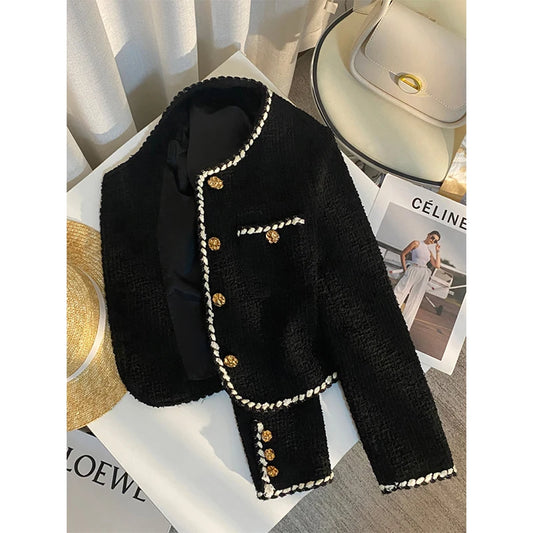 Tweed Quilted Jacket or Coat