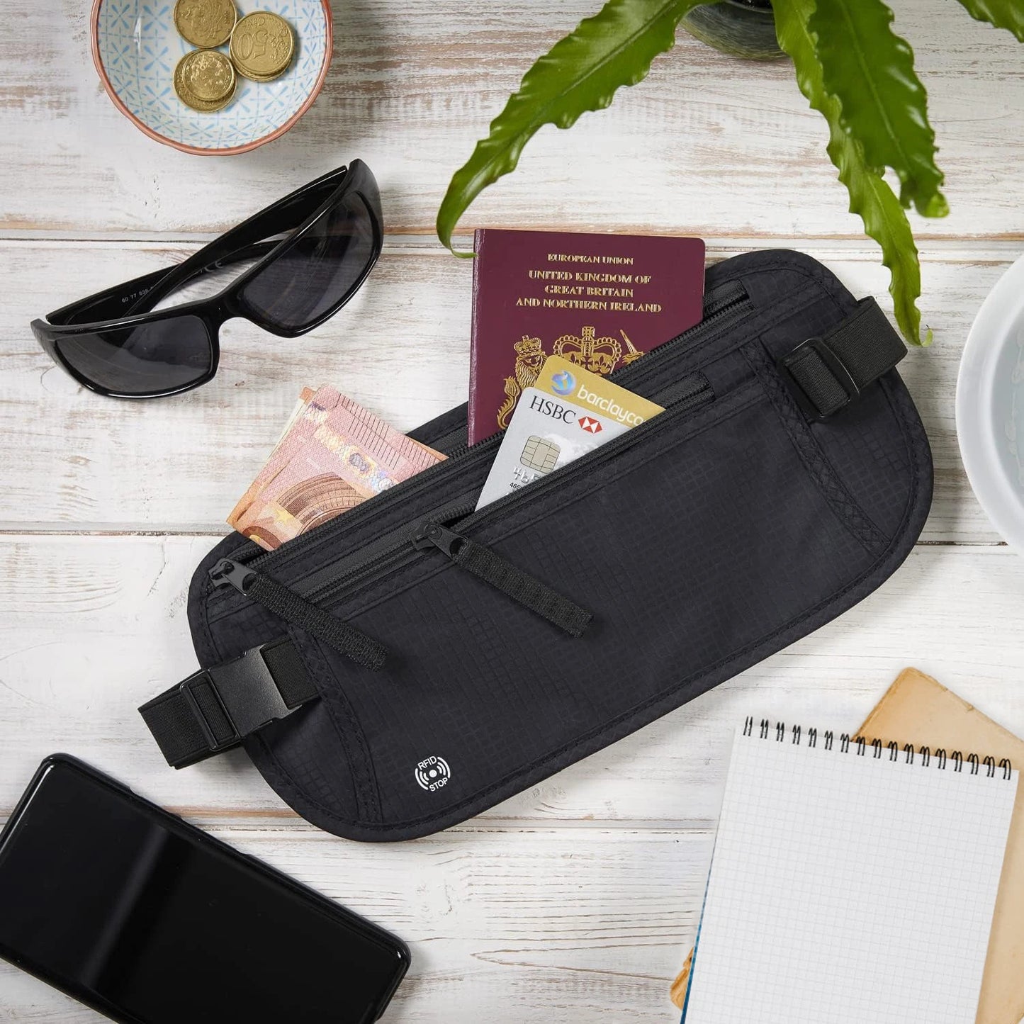 Travel Money Pouch