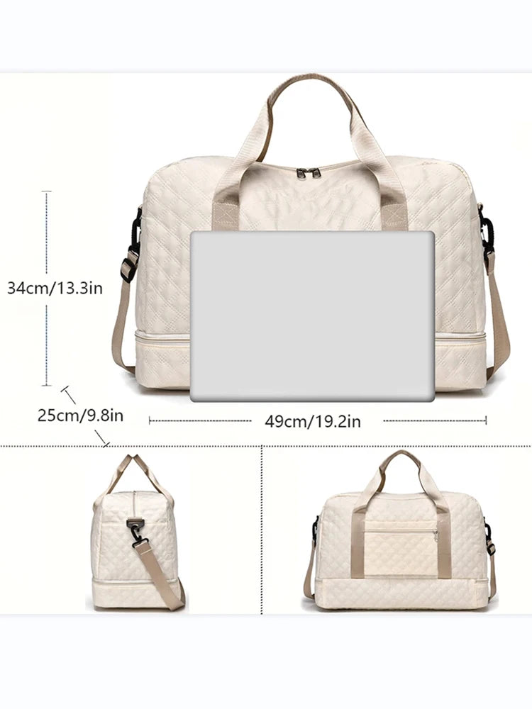 Large Capacity Lightweight Travel Duffel Bag
