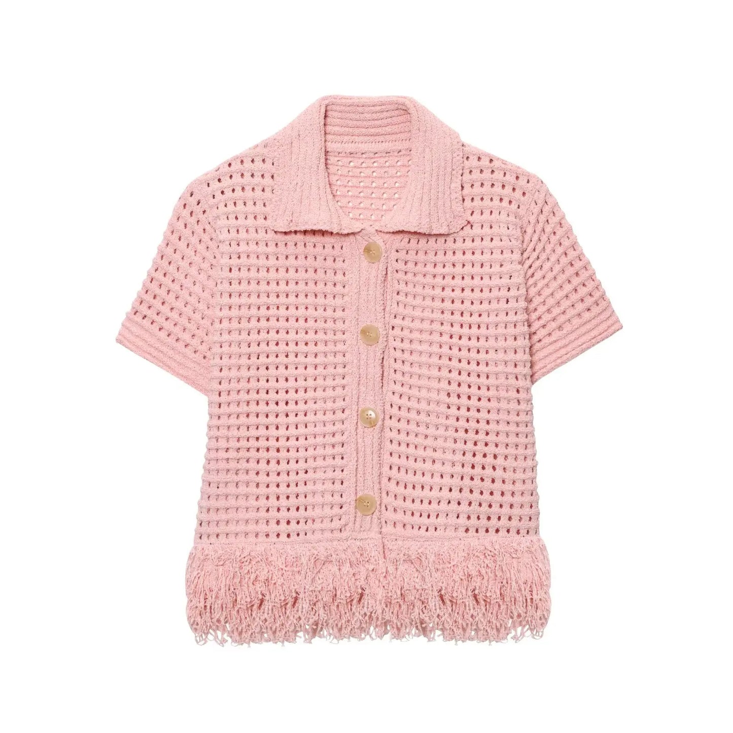 2 Piece Knit Short Skirt Set