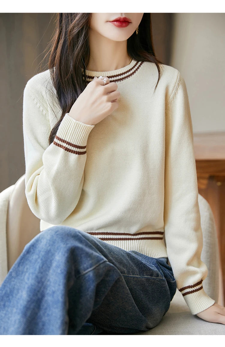 100% pure cotton sweater