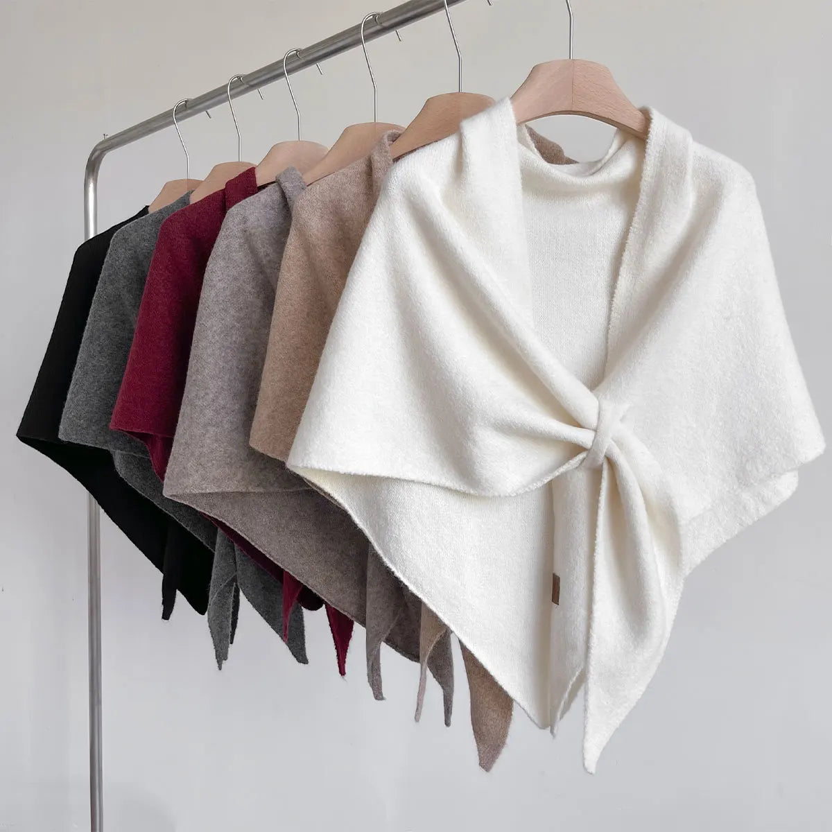 Solid Color Triangle Scarf