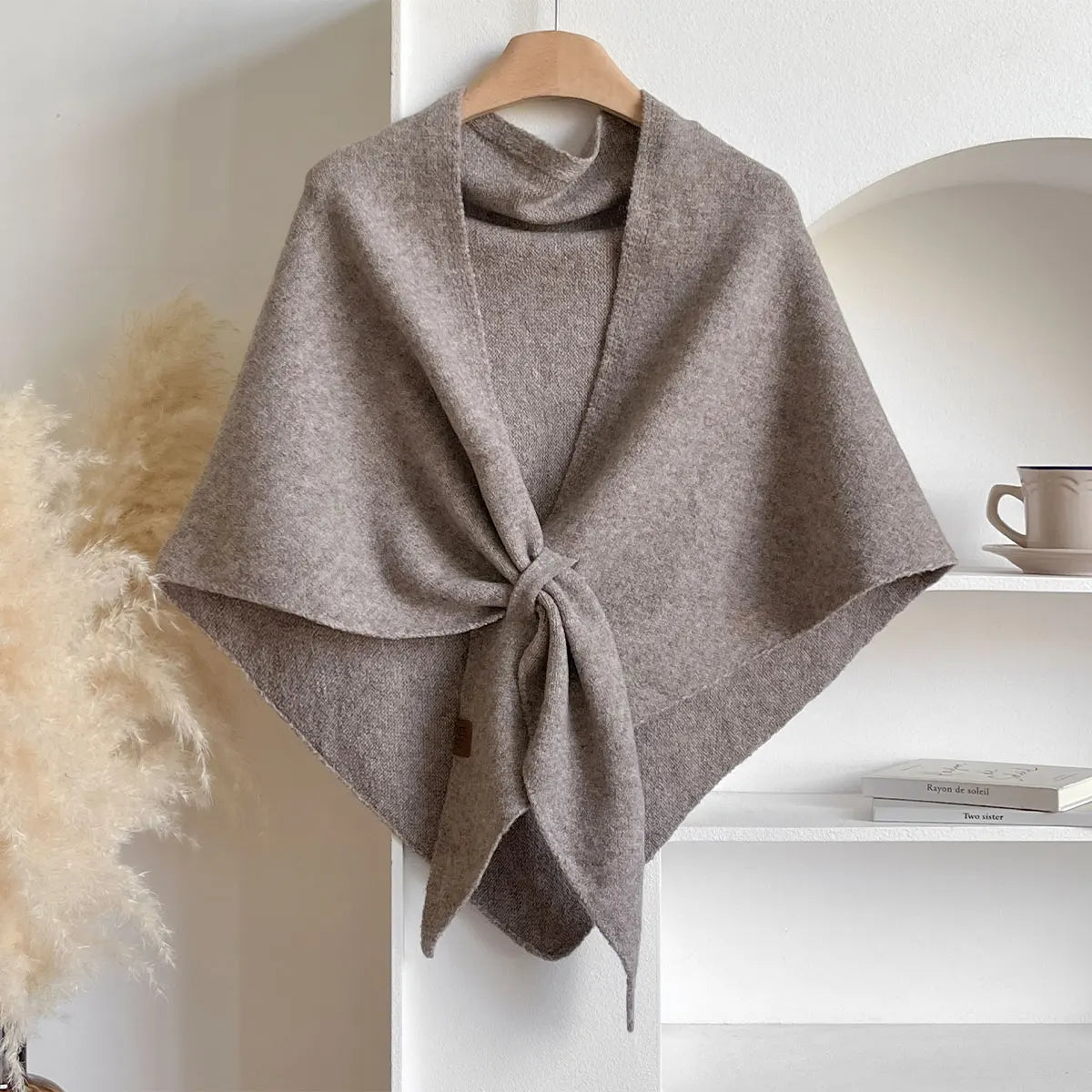 Solid Color Triangle Scarf
