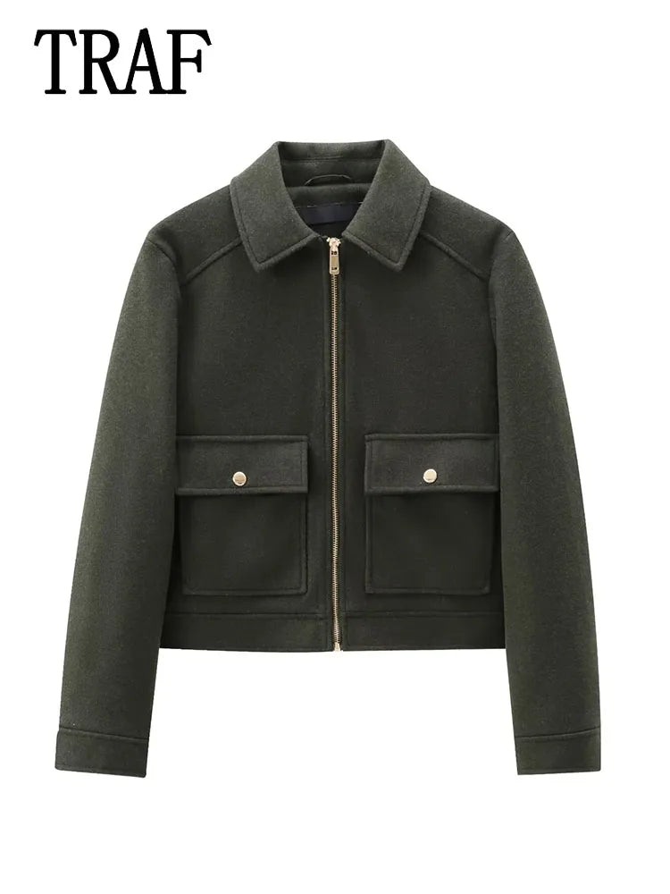 Winter Long Sleeve Zipper Jacket