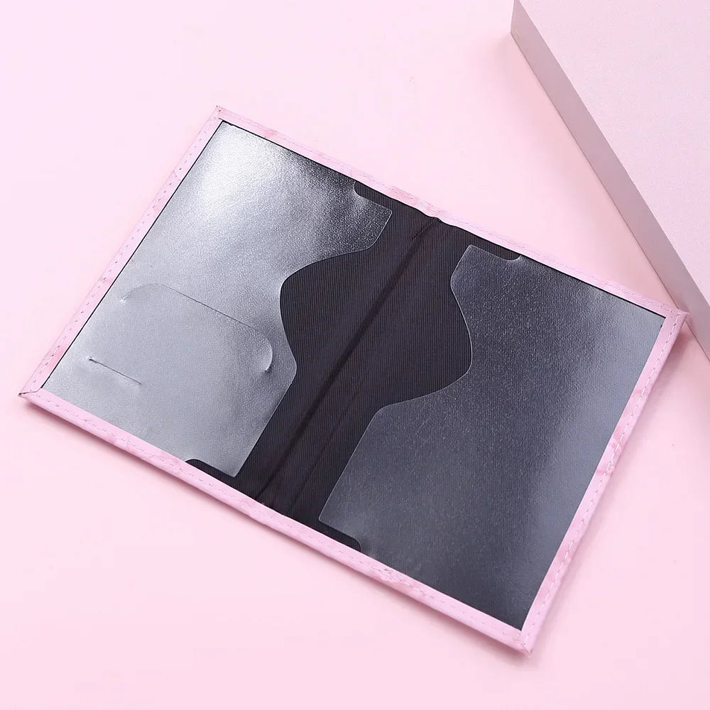Marble Pattern Travel Passport Cover