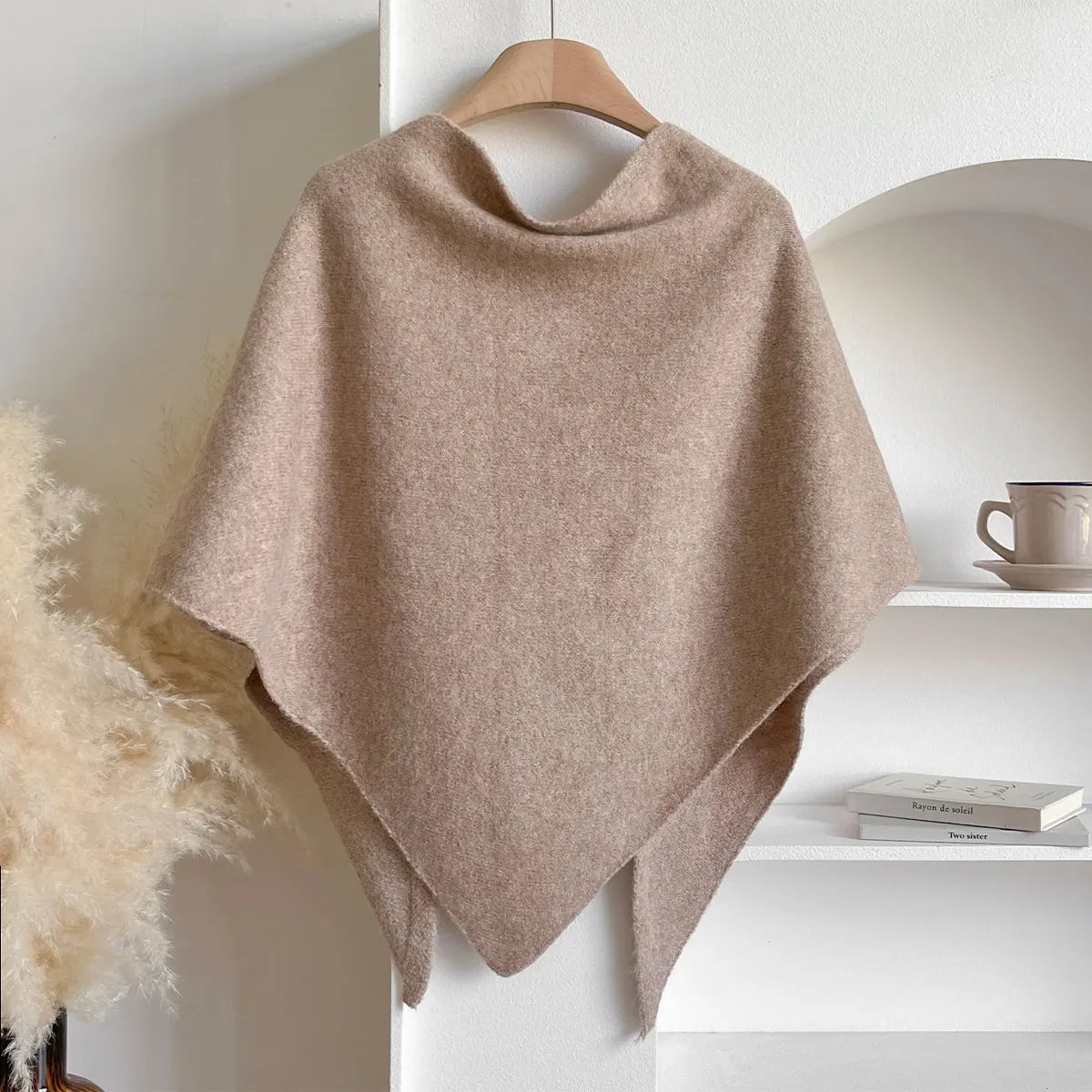 Solid Color Triangle Scarf
